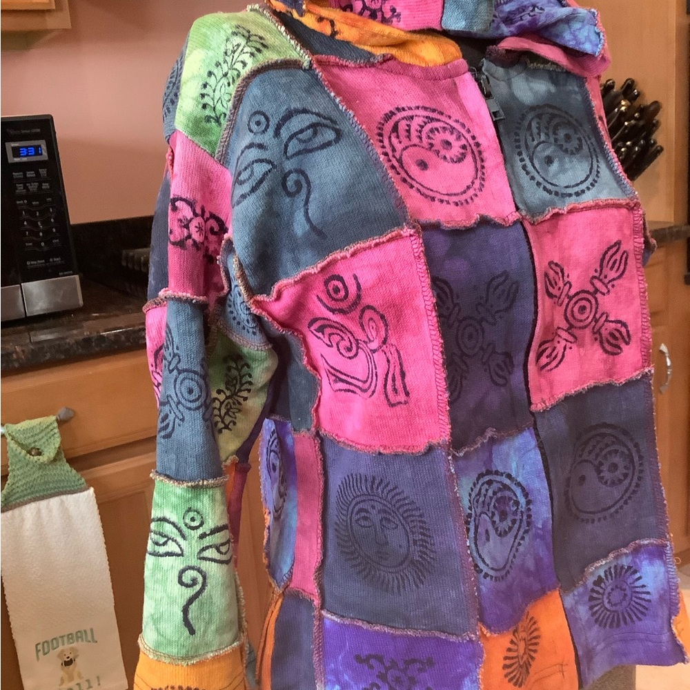 Colorful Patchwork Jacket - Picture 5 of 12